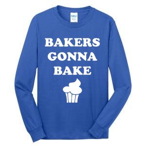 Bakers Gonna Bake Cute Minimalist Gift Tall Long Sleeve T-Shirt