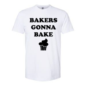 Bakers Gonna Bake Cute Minimalist Gift Softstyle CVC T-Shirt