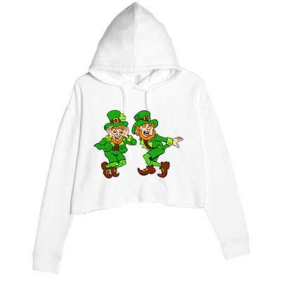 Boy Girl Crop Fleece Hoodie