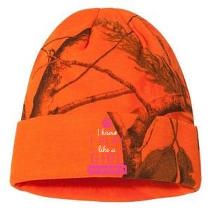 Basketball -Girl Basketball Gift- Play Like a Girl Kati Licensed 12" Camo Beanie