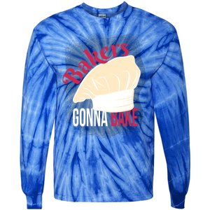 Bakers Gonna Bake Funny Cook Pastry Chef Joke Great Gift Tie-Dye Long Sleeve Shirt