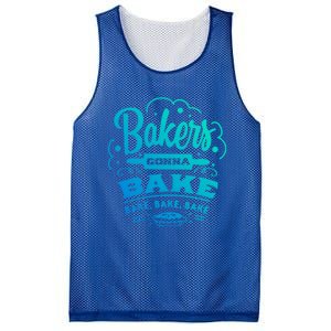 Bakers Gonna Bake Bake Bake Tee Gift Mesh Reversible Basketball Jersey Tank