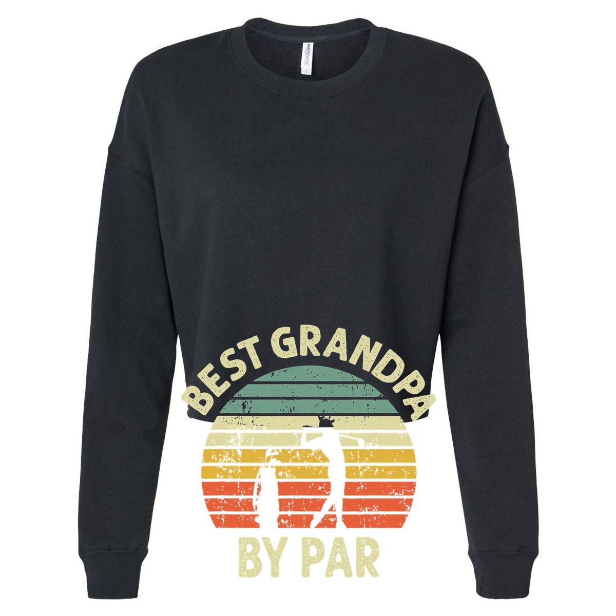 Best Grandpa By Par Golf Golfer Golfing Grandfather Design Zip Tote Bag
