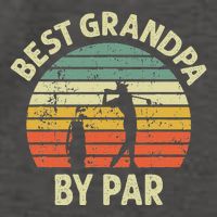 Best Grandpa By Par Golf Golfer Golfing Grandfather Design Vector Backpack
