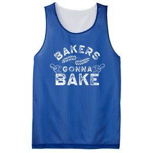 Bakers Gonna Bake Bakery Baking Baker Hobby Great Gift Mesh Reversible Basketball Jersey Tank