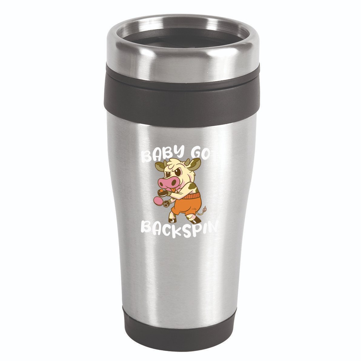 Baby Got Backspin Table Tennis Funny Ping Pong 16oz Travel Tumbler