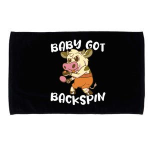 Baby Got Backspin Table Tennis Funny Ping Pong Microfiber Hand Towel