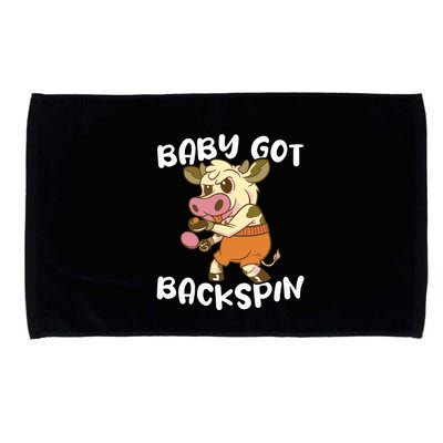 Baby Got Backspin Table Tennis Funny Ping Pong Microfiber Hand Towel