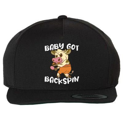Baby Got Backspin Table Tennis Funny Ping Pong Wool Snapback Cap