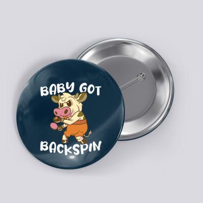Baby Got Backspin Table Tennis Funny Ping Pong Button