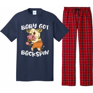 Baby Got Backspin Table Tennis Funny Ping Pong Pajama Set