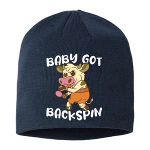 Baby Got Backspin Table Tennis Funny Ping Pong Sustainable Beanie