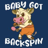 Baby Got Backspin Table Tennis Funny Ping Pong 16 in Basic Backpack