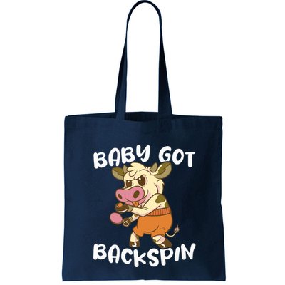 Baby Got Backspin Table Tennis Funny Ping Pong Bag