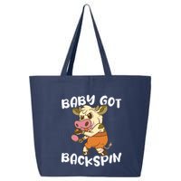 Baby Got Backspin Table Tennis Funny Ping Pong 25L Jumbo Tote