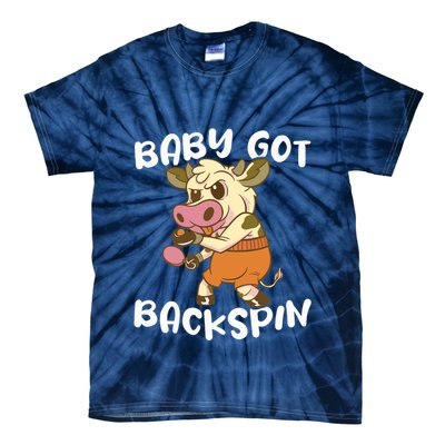 Baby Got Backspin Table Tennis Funny Ping Pong Tie-Dye T-Shirt