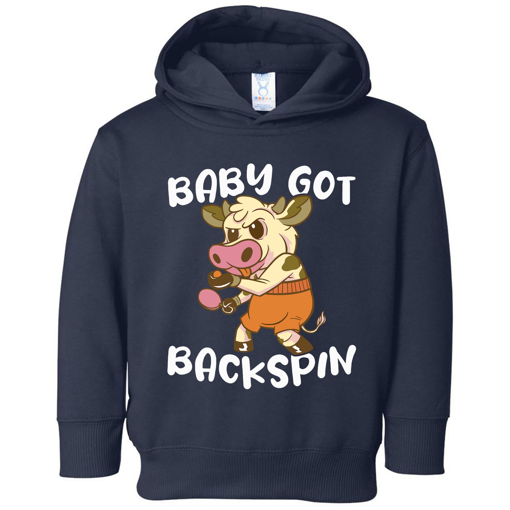 Baby Got Backspin Table Tennis Funny Ping Pong Toddler Hoodie