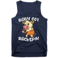 Baby Got Backspin Table Tennis Funny Ping Pong Tank Top