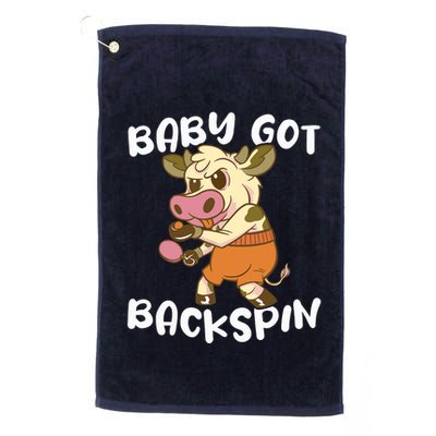 Baby Got Backspin Table Tennis Funny Ping Pong Golf Towel