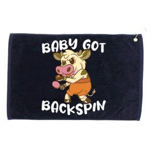 Baby Got Backspin Table Tennis Funny Ping Pong Grommeted Golf Towel