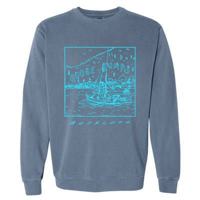 Boyscott Goose Bumps Garment-Dyed Sweatshirt