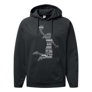 Basketball Girl Performance Fleece Hoodie