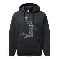 Basketball Girl Performance Fleece Hoodie