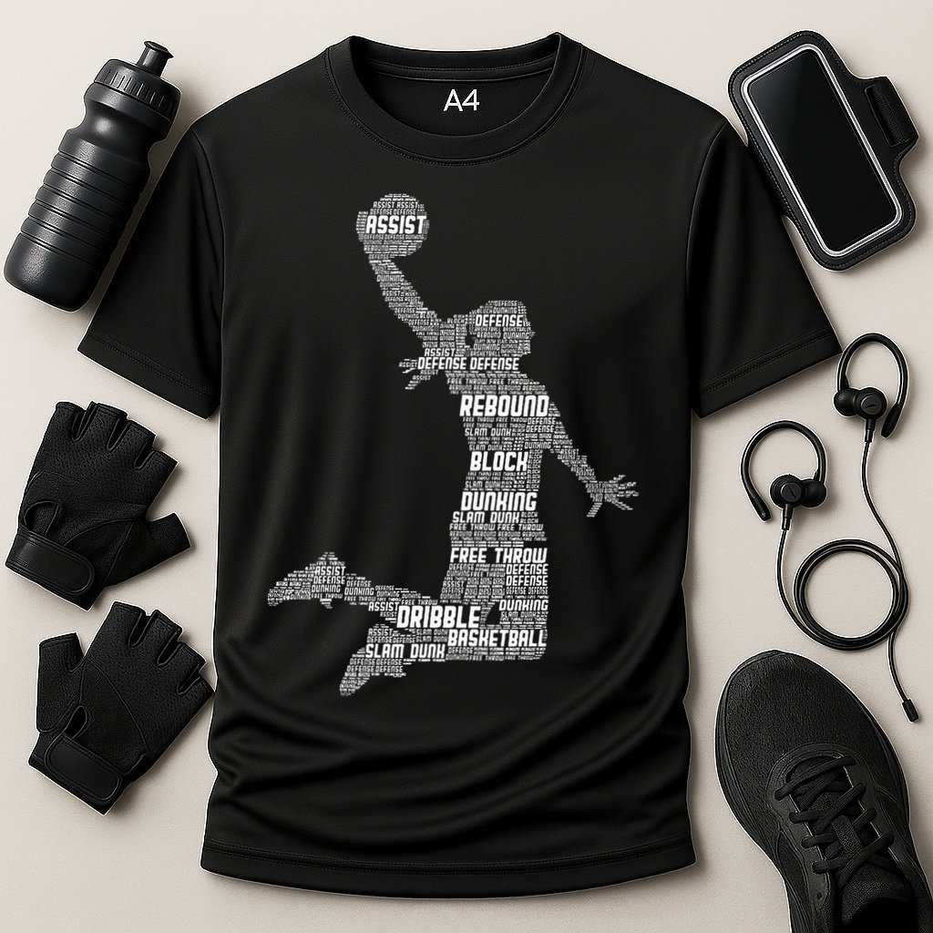 Basketball Girl Cooling Performance Crew T-Shirt