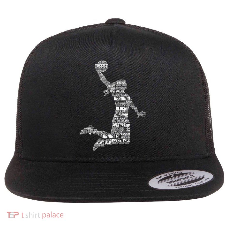 Basketball Girl Flatbill Hat