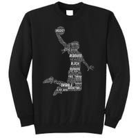 Basketball Girl Tall Sweatshirt