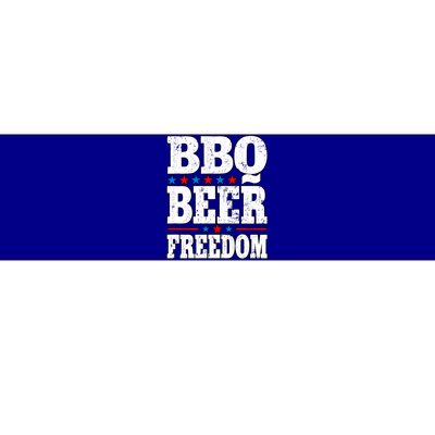 Barbecue Grill Bbq Beer Freedom Gift Bumper Sticker