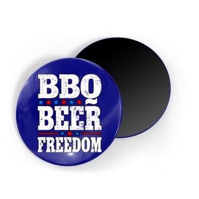 Barbecue Grill Bbq Beer Freedom Gift Magnet