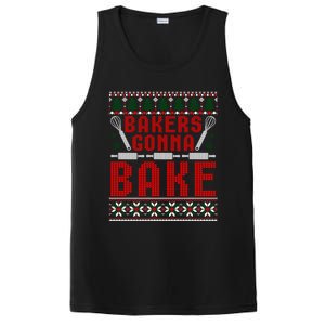 Bakers Gonna Bake Cookie Baking Ugly Christmas Sweater Great Gift PosiCharge Competitor Tank