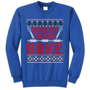 Bakers Gonna Bake Cookie Baking Ugly Christmas Sweater Great Gift Tall Sweatshirt