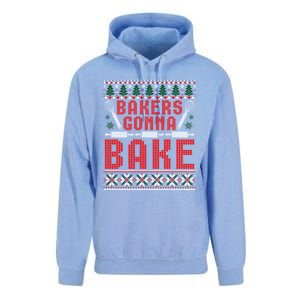 Bakers Gonna Bake Cookie Baking Ugly Christmas Sweater Great Gift Unisex Surf Hoodie