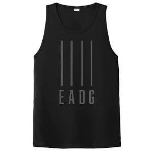 Bass Guitarist Bass Player Gift Eadg 4 String PosiCharge Competitor Tank