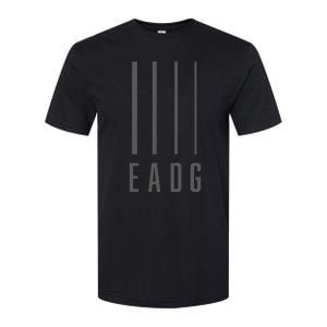 Bass Guitarist Bass Player Gift Eadg 4 String Softstyle CVC T-Shirt