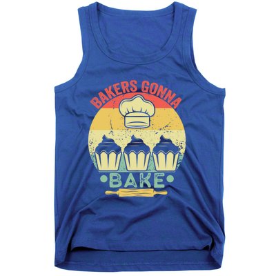 Bakers Gonna Bake Cooking Vintage Funny Baking Lover Saying Gift Tank Top