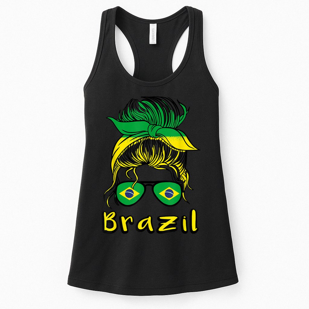 Brazilian Girl Brazil Girls Football Brasil Brazilian Womens Tank Top