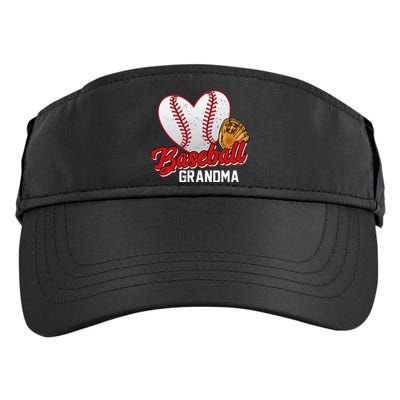 Baseball Grandma Baseball Lovers Mothers Day Gifts Women Adult Drive Performance Visor