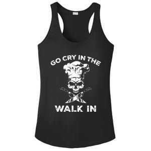 Best Go Cry In The Walk In Ladies PosiCharge Competitor Racerback Tank