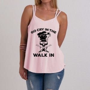 Best Go Cry In The Walk In Women's Strappy Tank