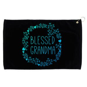 Blessed Grandma Christian Religious Funny Gift Best Grammy Ever Funny Gift Grommeted Golf Towel