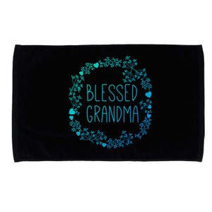 Blessed Grandma Christian Religious Funny Gift Best Grammy Ever Funny Gift Microfiber Hand Towel