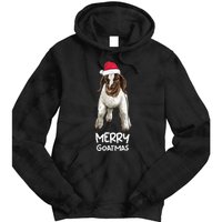 Boer Goat Christmas Merry Goatmas Tie Dye Hoodie