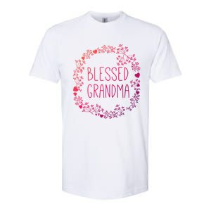 Blessed Grandma Christian Religious Funny Gift Best Grammy Ever Funny Gift Softstyle CVC T-Shirt