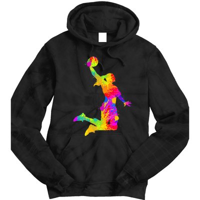 Basketball Game Coach Court Sport Player Fan Tie Dye Hoodie