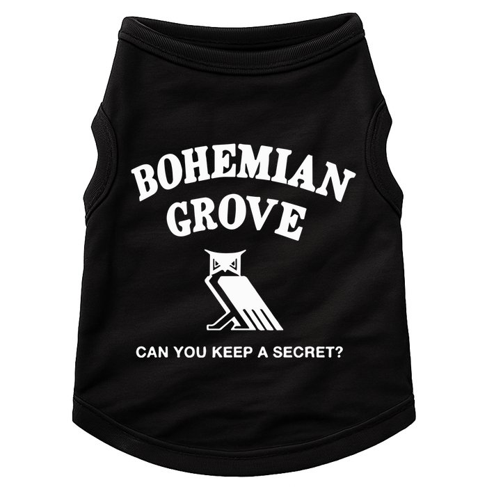 Bohemian Grove Can You Keep A Secret Doggie Tank