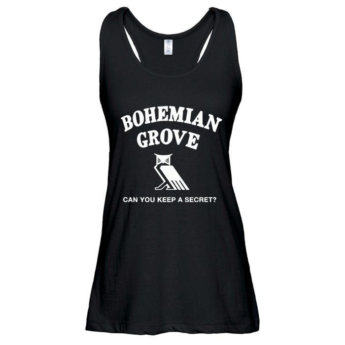 Bohemian Grove Can You Keep A Secret Ladies Essential Flowy Tank
