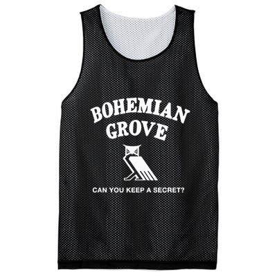 Bohemian Grove Can You Keep A Secret Mesh Reversible Basketball Jersey Tank